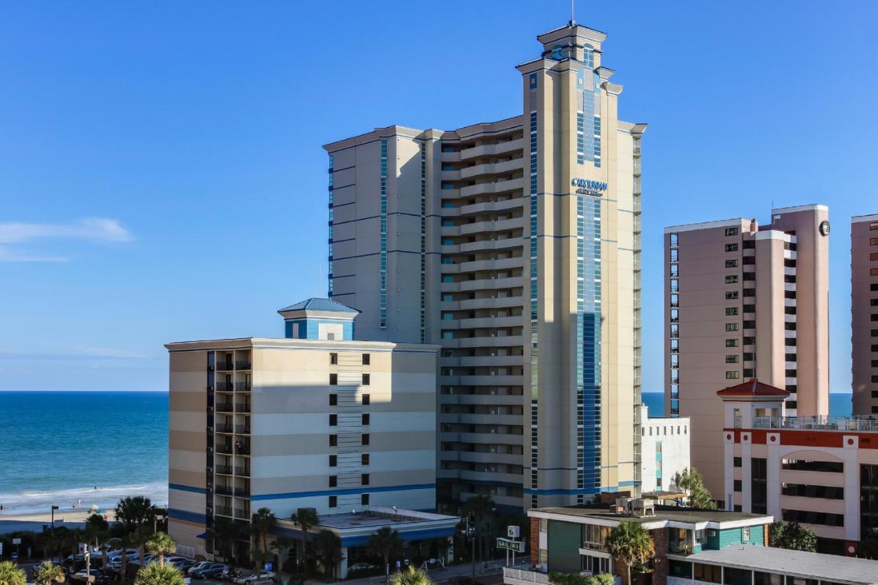 Spectacular Ocean View Condo At Carolinian Beach Resort شاطئ ميرتل المظهر الخارجي الصورة